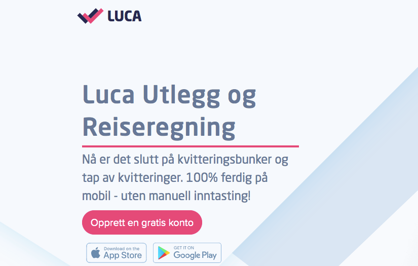 Luca Labs Expenses: Raised Money from the Norway's Largest Financial Services Group screenshot 1